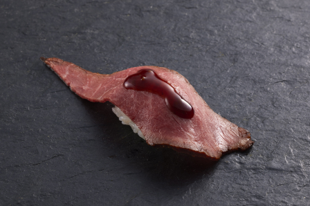 黒毛牛握り（交雑種）