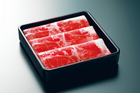 黒毛牛しゃぶしゃぶ
（交雑種）