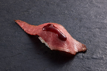 黒毛牛握り（交雑種）