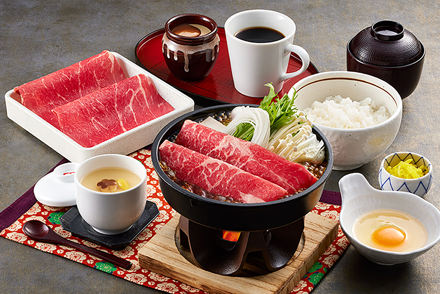 熟成牛すき焼き膳