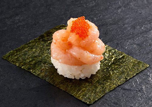 甘海老明太手巻き